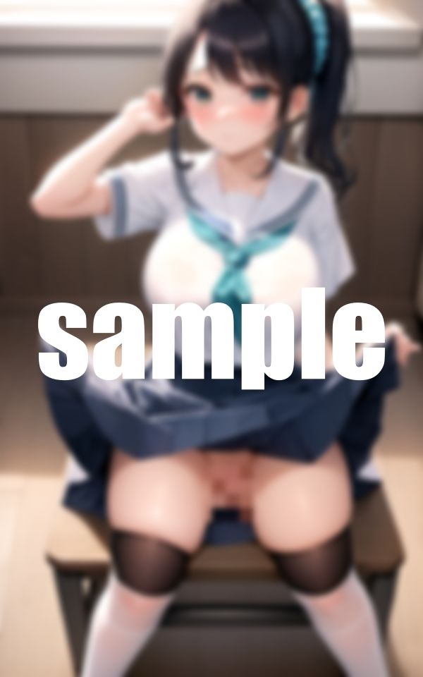 豊満同級生がま ◯こを見せてきます サンプル10ページ目