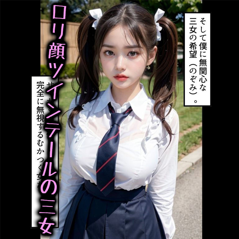 催●スマホで美人三姉妹を種付けしまくった結果・・・ サンプル3ページ目