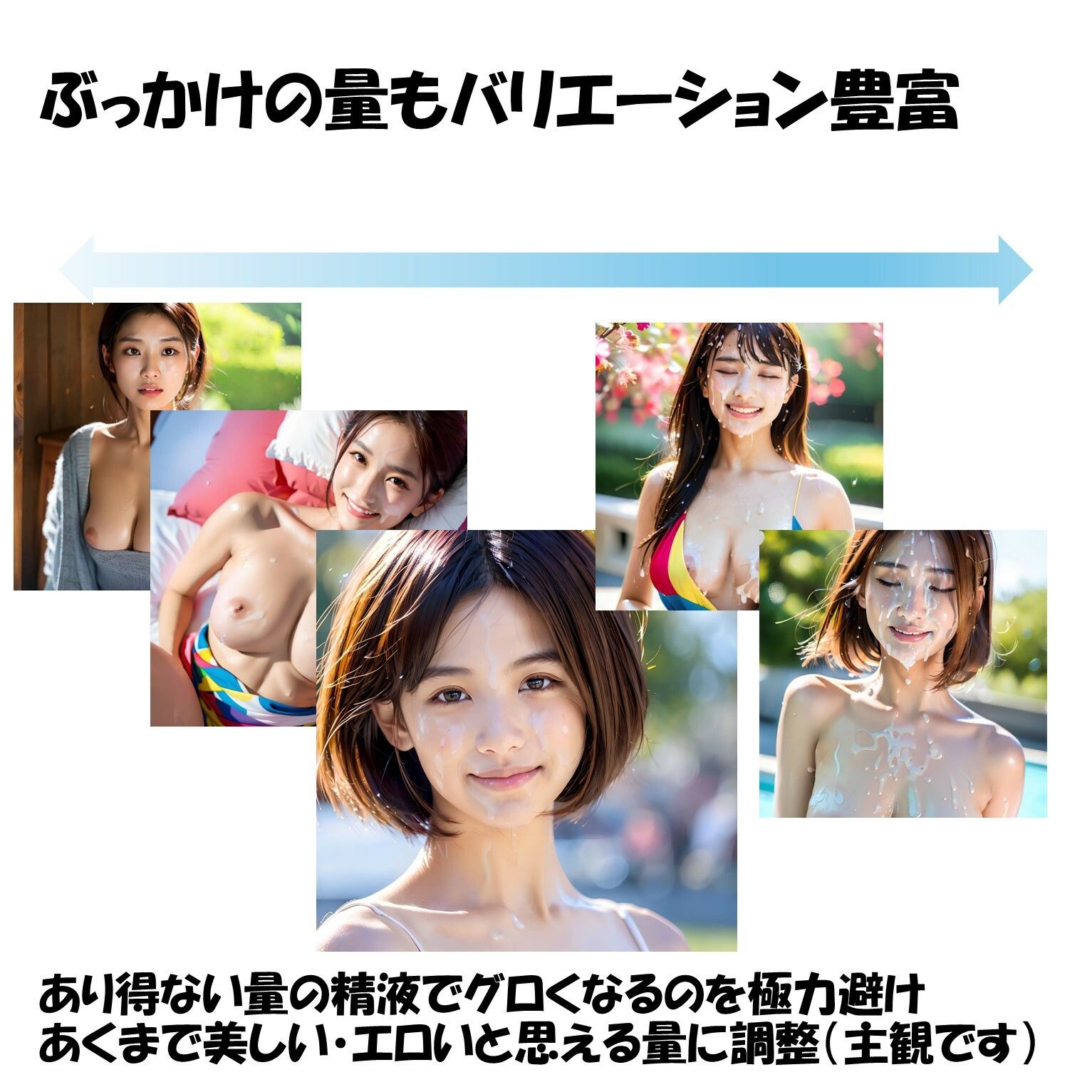 ぶっかけ ビフォーアフター サンプル2ページ目