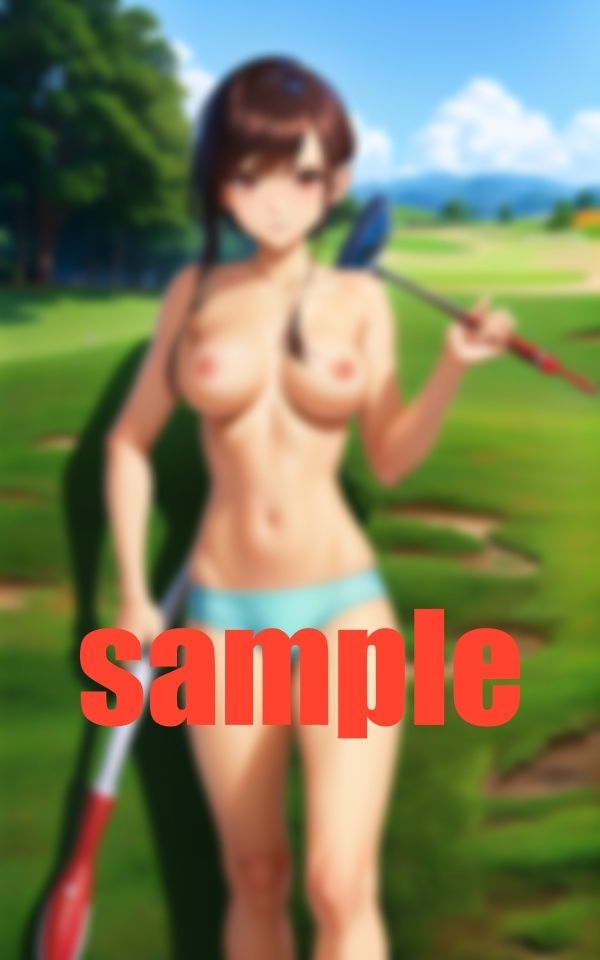 ゴルフ場で汗だく肉弾 サンプル2ページ目