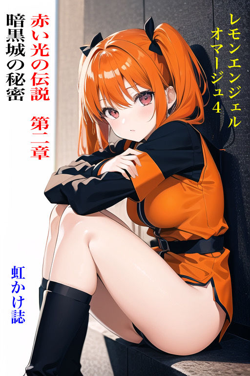 虹かけ誌 レモンエンジェル オマージュ4赤い光の伝説 第二章・暗黒城の秘密 サンプル1ページ目