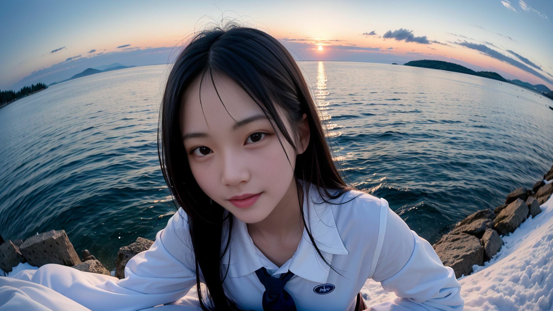 AI写真集 夢見る頃を過ぎても サンプル2ページ目