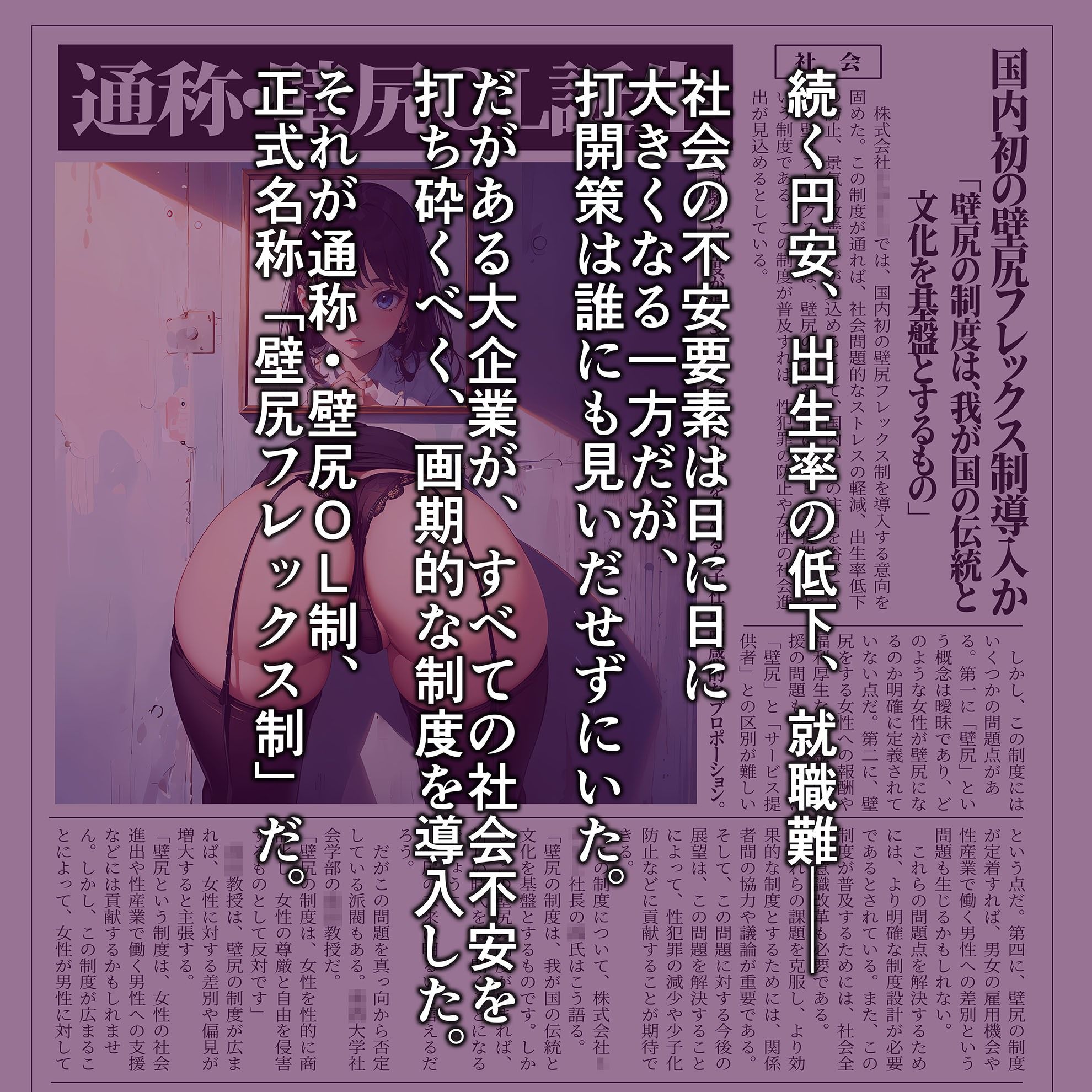 壁尻課に配属されたOL 〜業務命令でドスケベオブジェ化〜 サンプル2ページ目