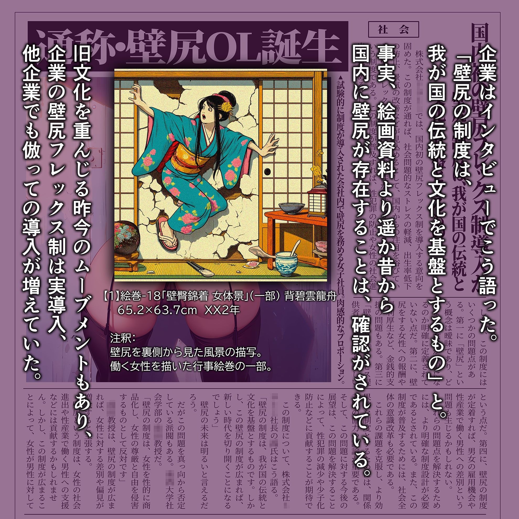 壁尻課に配属されたOL 〜業務命令でドスケベオブジェ化〜 サンプル3ページ目