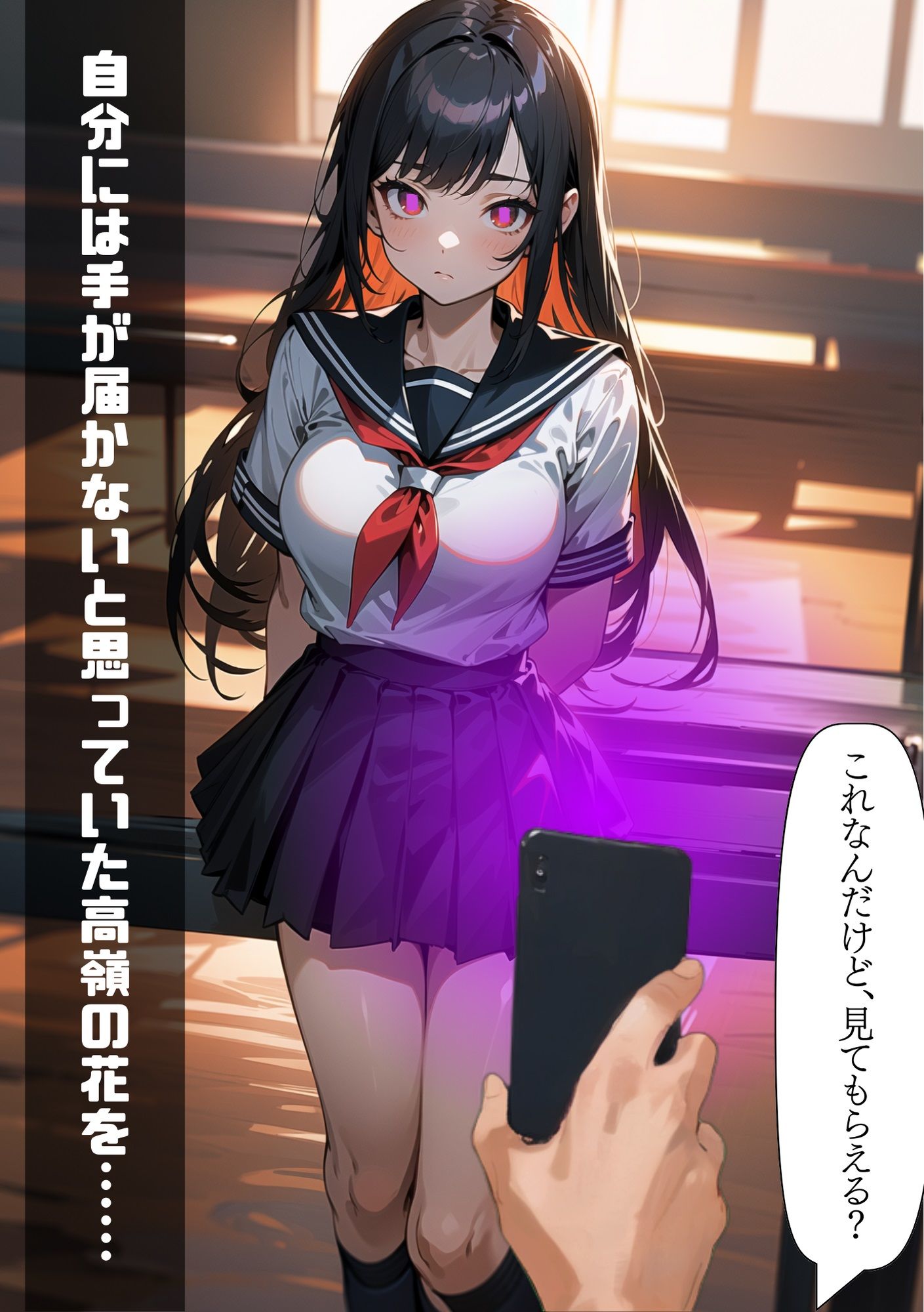よくあるJK催●もの サンプル1ページ目
