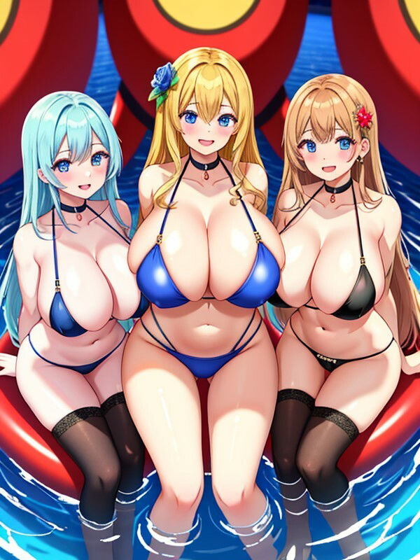 水着美女 サンプル1ページ目