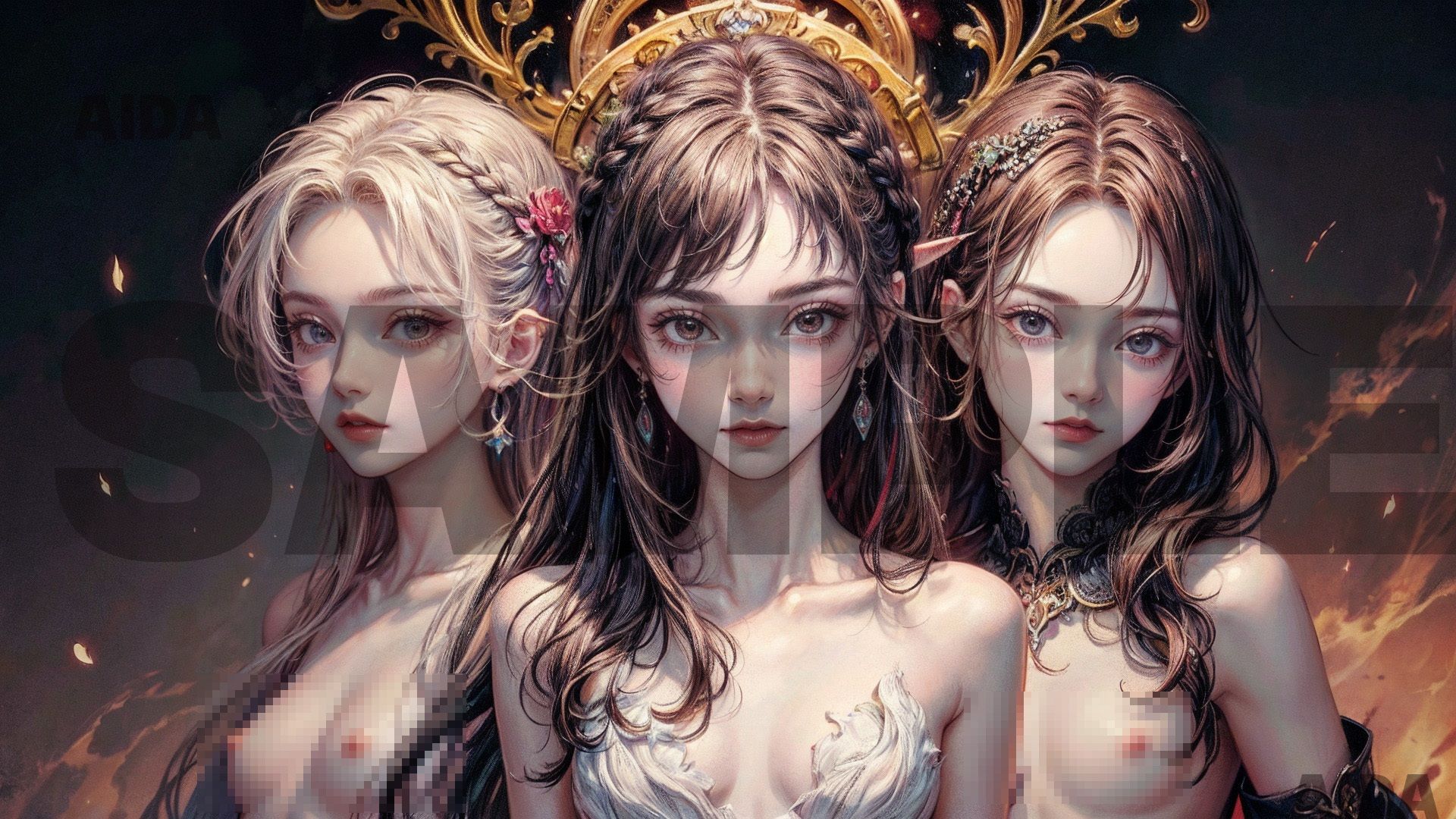 感動 AIアート美女写真集 vol 9 サンプル6ページ目