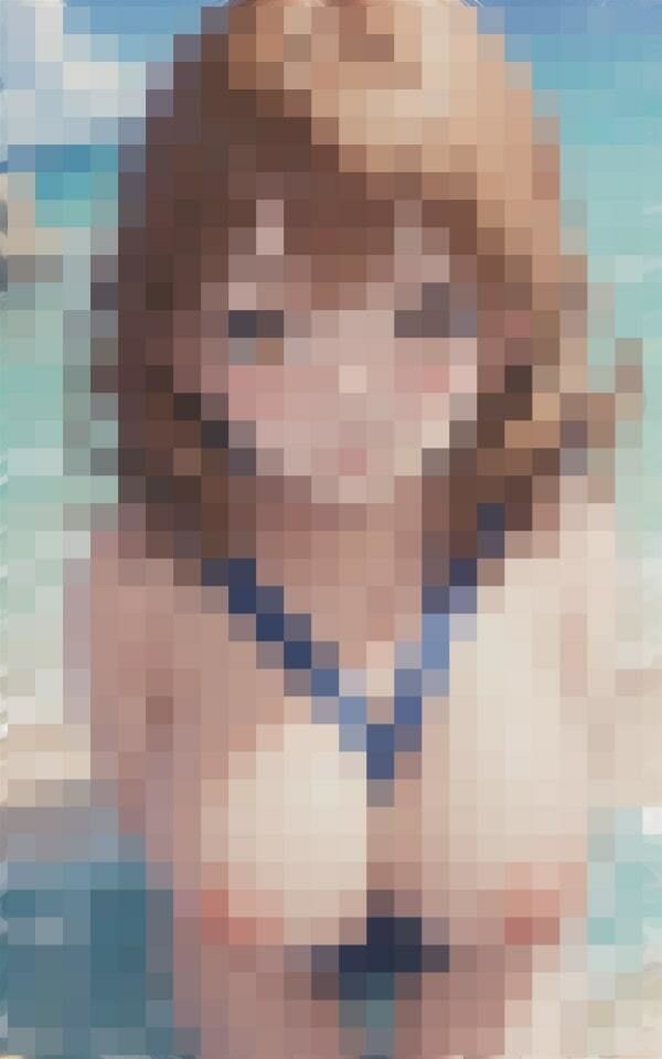 年上巨乳美女と真夏の海水浴 サンプル5ページ目