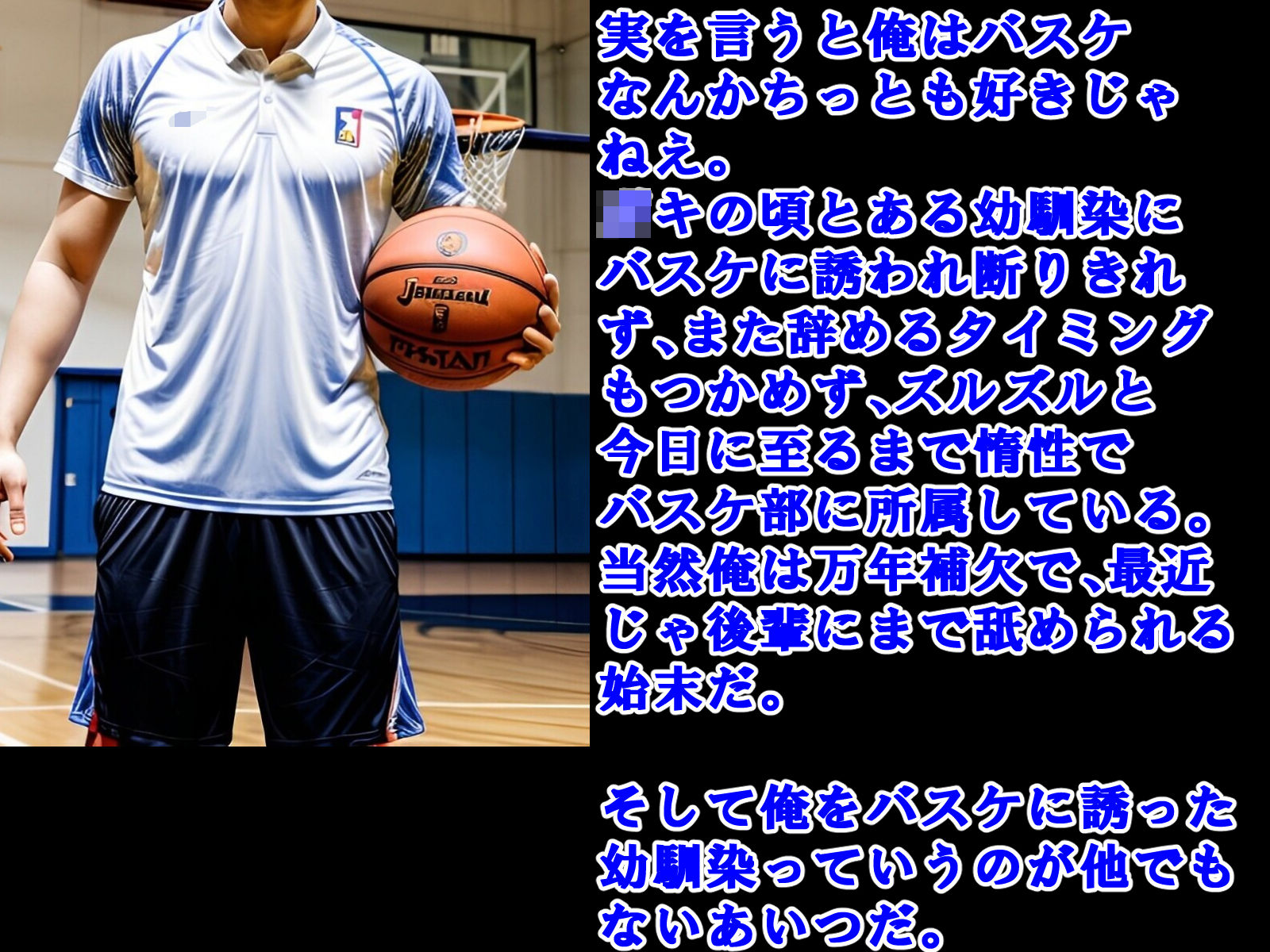 幼馴染でバスケ部エースのボーイッシュ巨乳イケメン女子を孕ませた話 サンプル2ページ目