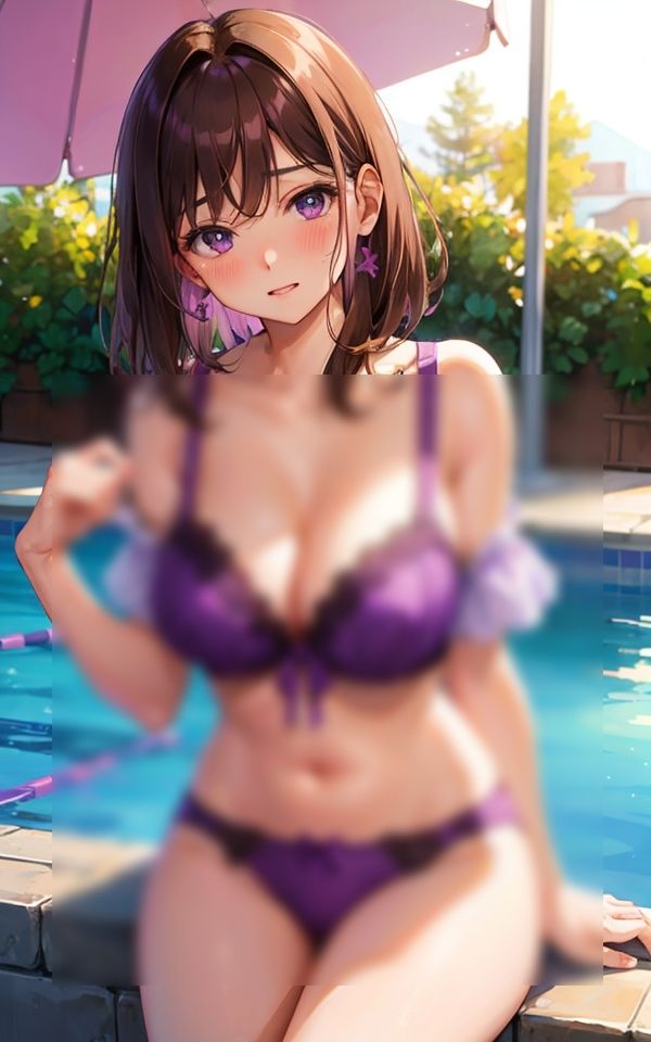 むらさきって似合ってますか？ サンプル3ページ目