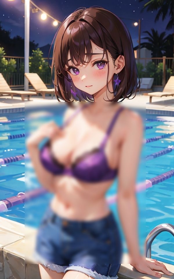 むらさきって似合ってますか？ サンプル4ページ目