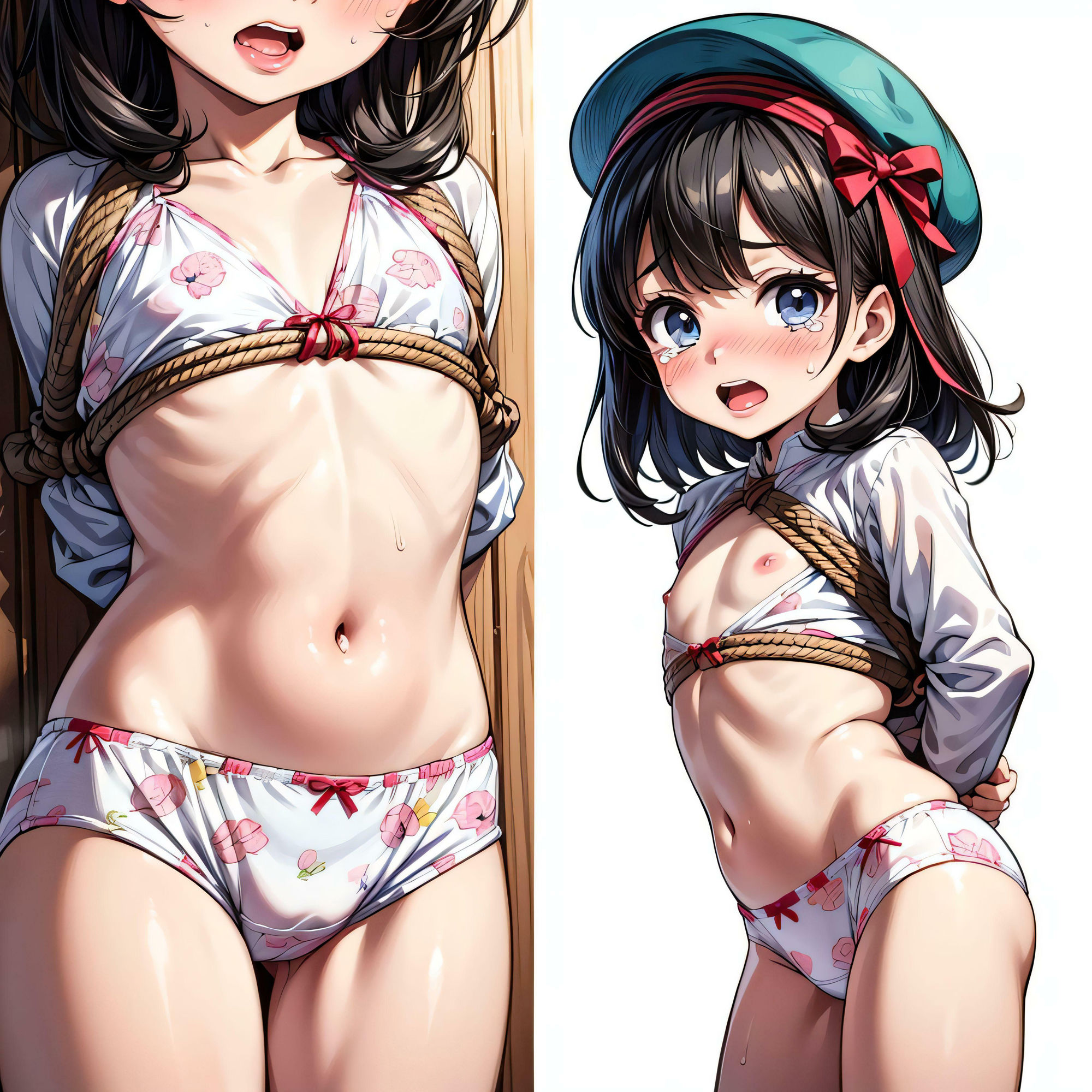緊縛少女・璃子の淫らな願望〜縛られて感じる秘密の悦び〜 サンプル1ページ目