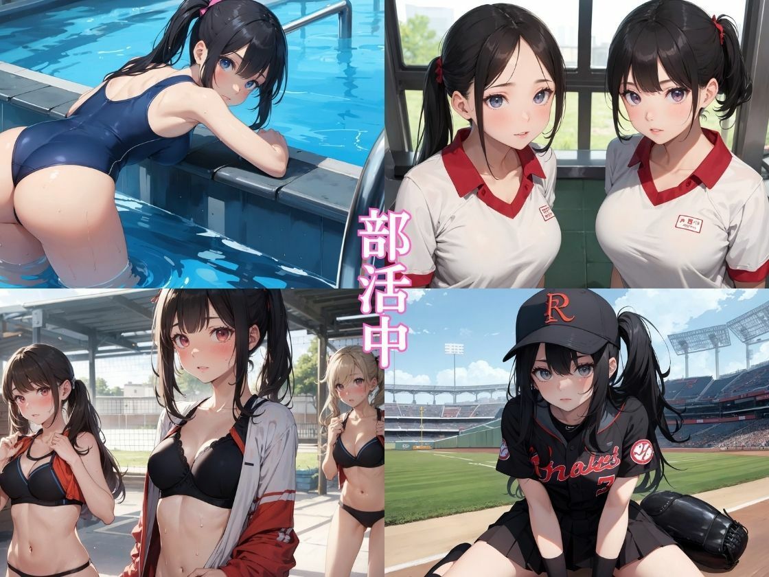部活女子びっちょびちょに辱め 3 サンプル1ページ目