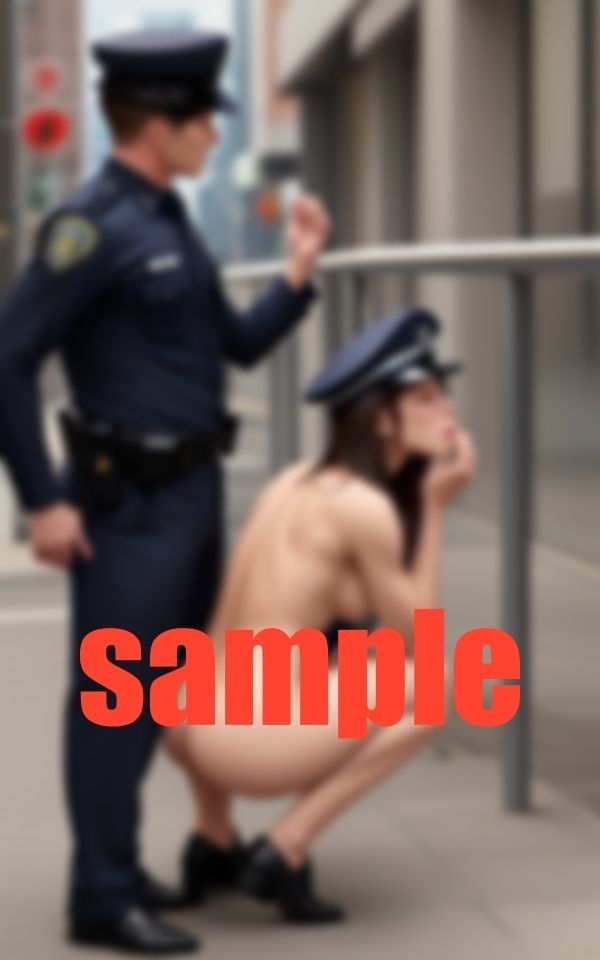 警察犬女 サンプル4ページ目