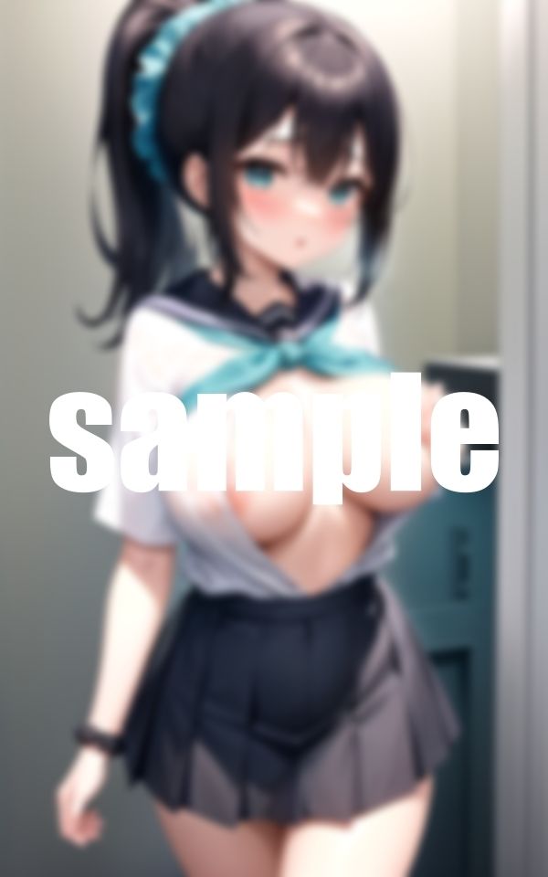 育ち盛りな女◯◯生は爆乳おっぱいオバケ サンプル10ページ目