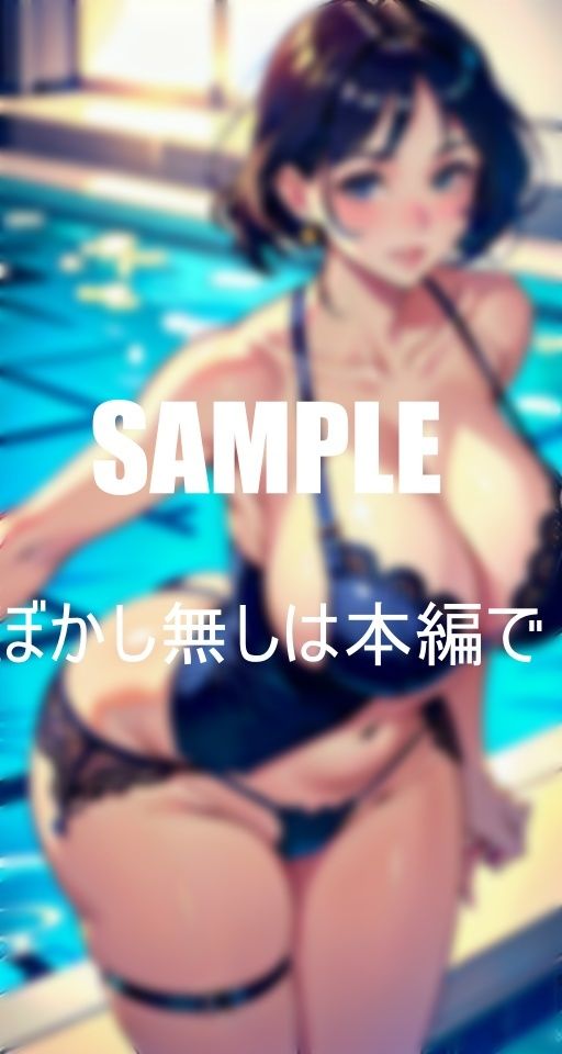 いやらし過ぎる美熟女たち公共のプールでも抑えられない淫乱童貞チ〇ポを物色しまくる奥様たち溢れ出す性欲 サンプル7ページ目