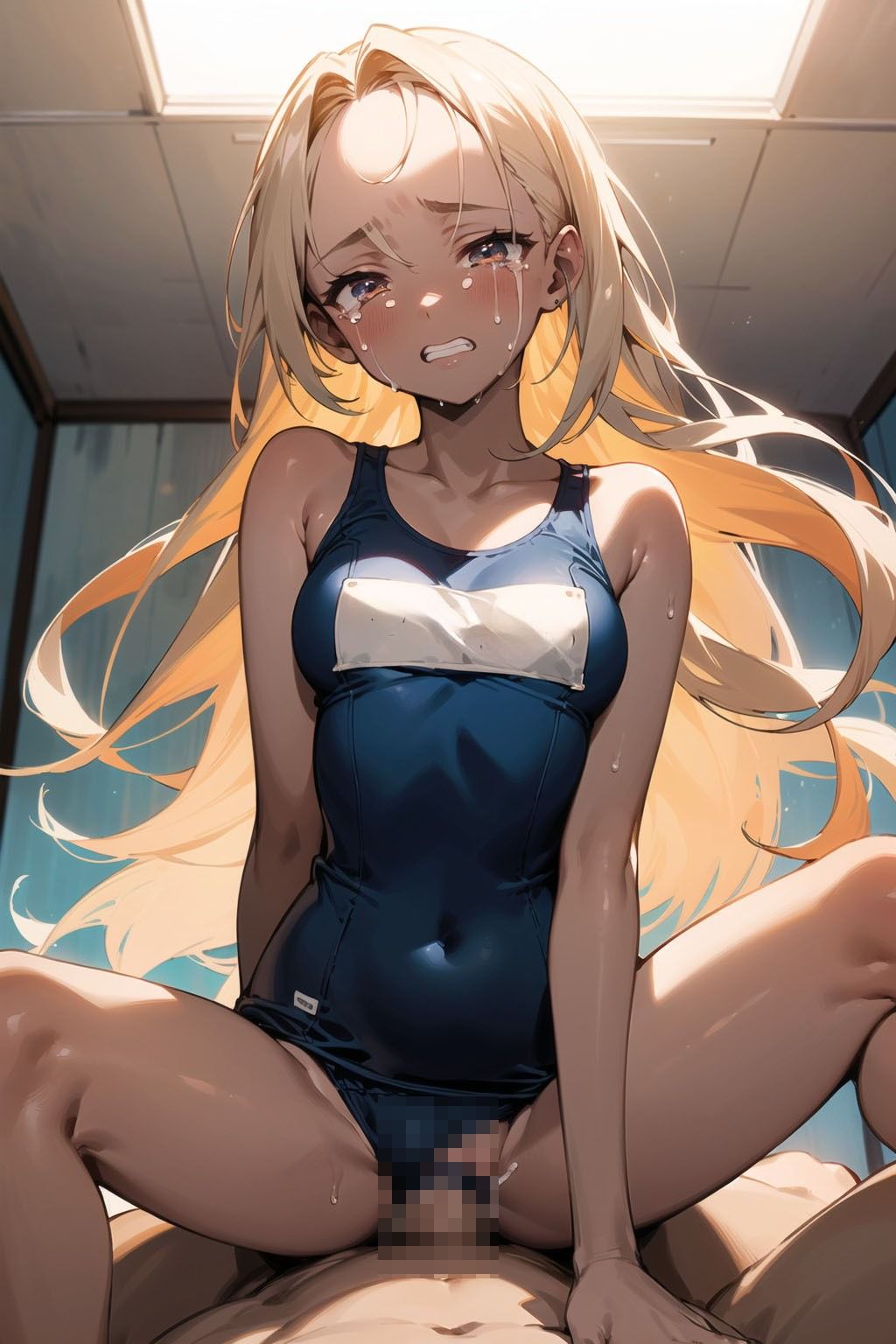 スク水JKちゃんの災難 サンプル1ページ目
