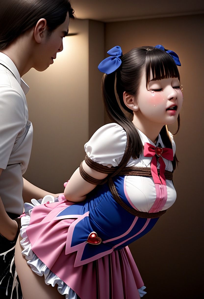 今日もまた縛られちゃいました〜魔法少女編〜 サンプル9ページ目