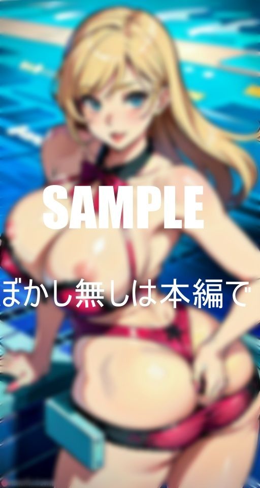 お尻フェチ必見プールで艶っぽい いやらしぃ〜お尻をフリフリ誘惑してくる下着美熟女たち サンプル2ページ目