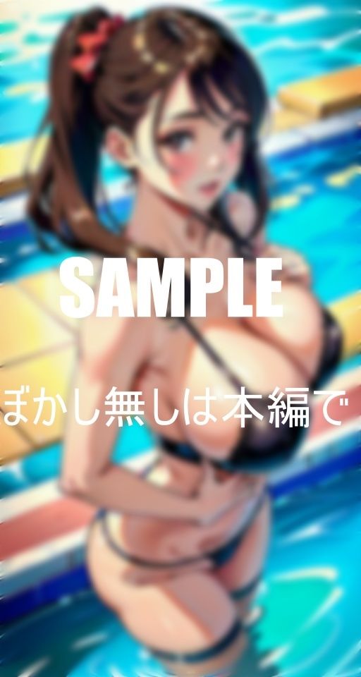 お尻フェチ必見プールで艶っぽい いやらしぃ〜お尻をフリフリ誘惑してくる下着美熟女たち サンプル7ページ目