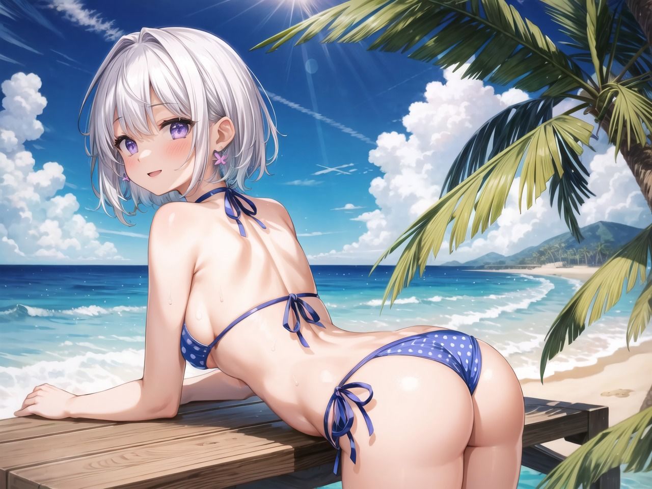 ビキニガールずらし〜本番 サンプル2ページ目