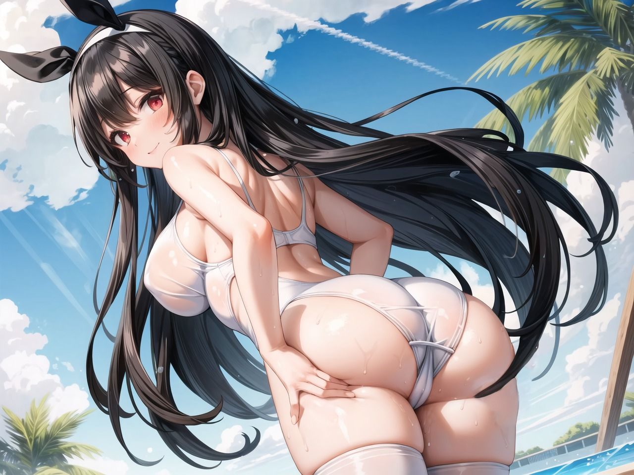 スク水ニーソ透け〜本番 サンプル2ページ目