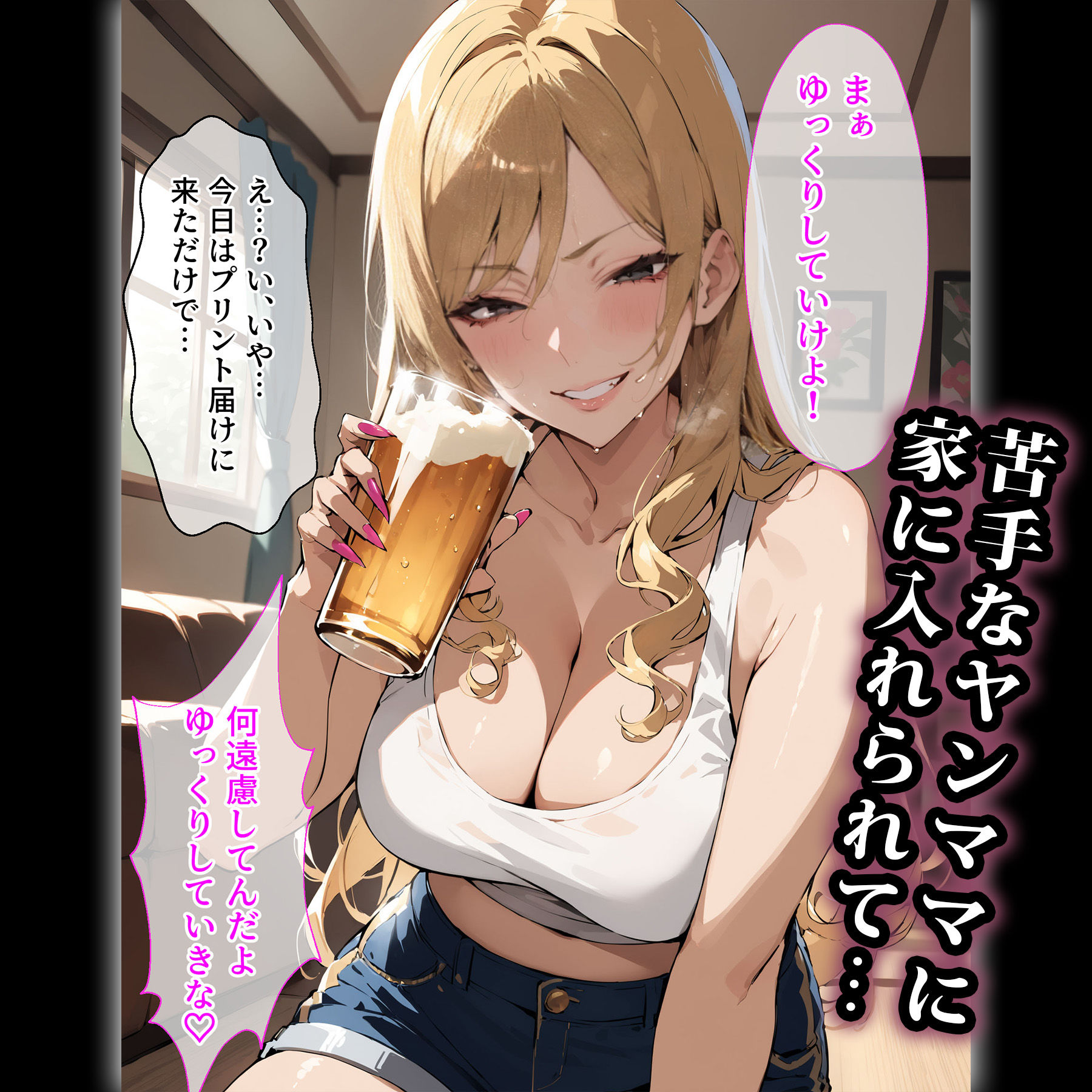 友達の母親を孕ませる〜いじめっ子のヤンママがメス堕ちするまで サンプル2ページ目