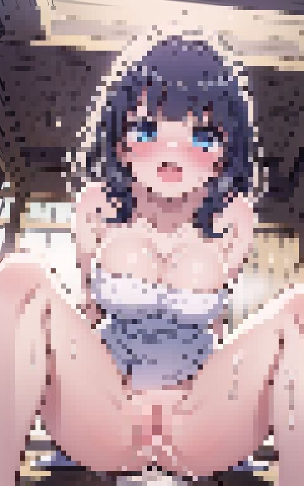 巨乳美女と混浴サウナでナマ出しセックス サンプル5ページ目