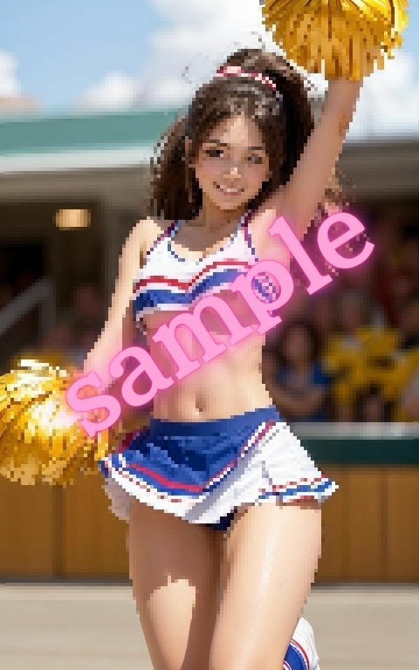 おっぱいが見えそうなチアガール美女の厳選画像集 サンプル3ページ目