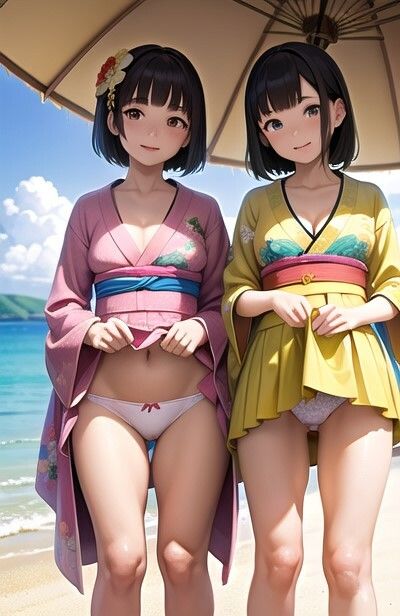 着物美女 パンチラ編 サンプル1ページ目