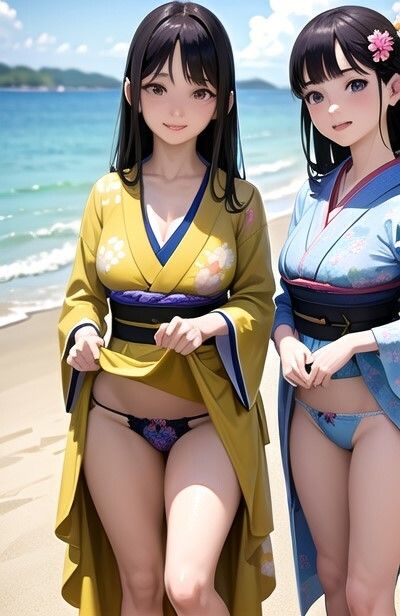 着物美女 パンチラ編 サンプル2ページ目