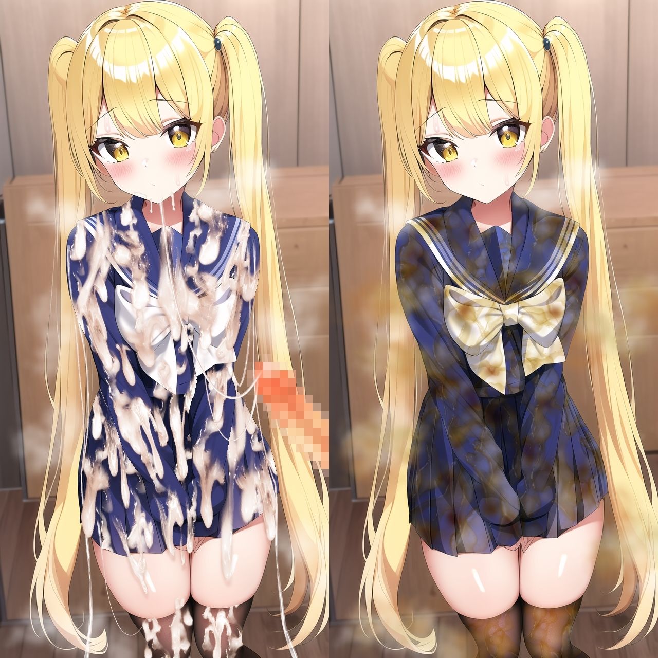 ぶっかけCG集Vol.1 サンプル1ページ目
