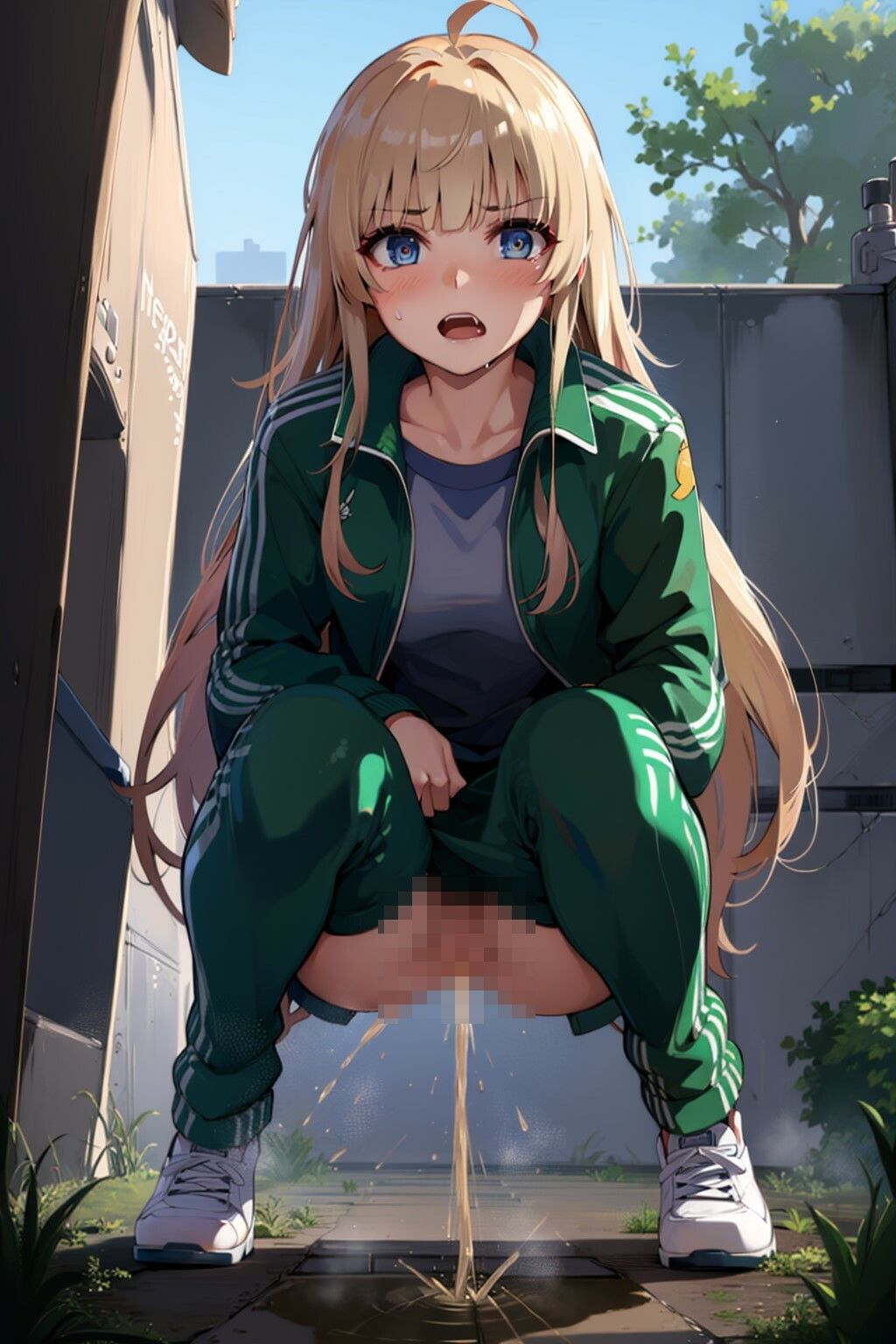 強気な幼馴染の漏らし方 サンプル3ページ目
