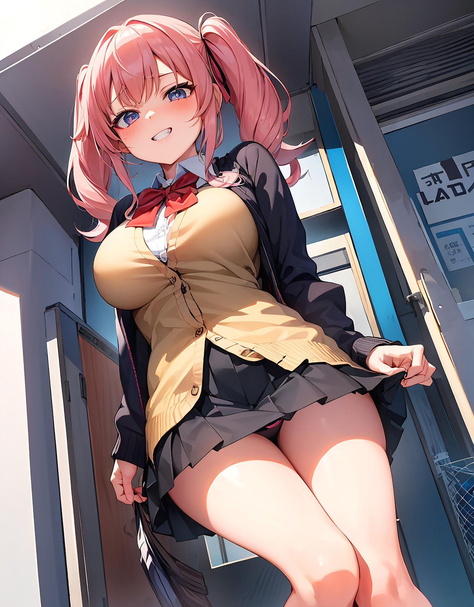 アヘイキ絶頂中出し騎乗位！！制服じゅ〜だい女子編 サンプル1ページ目