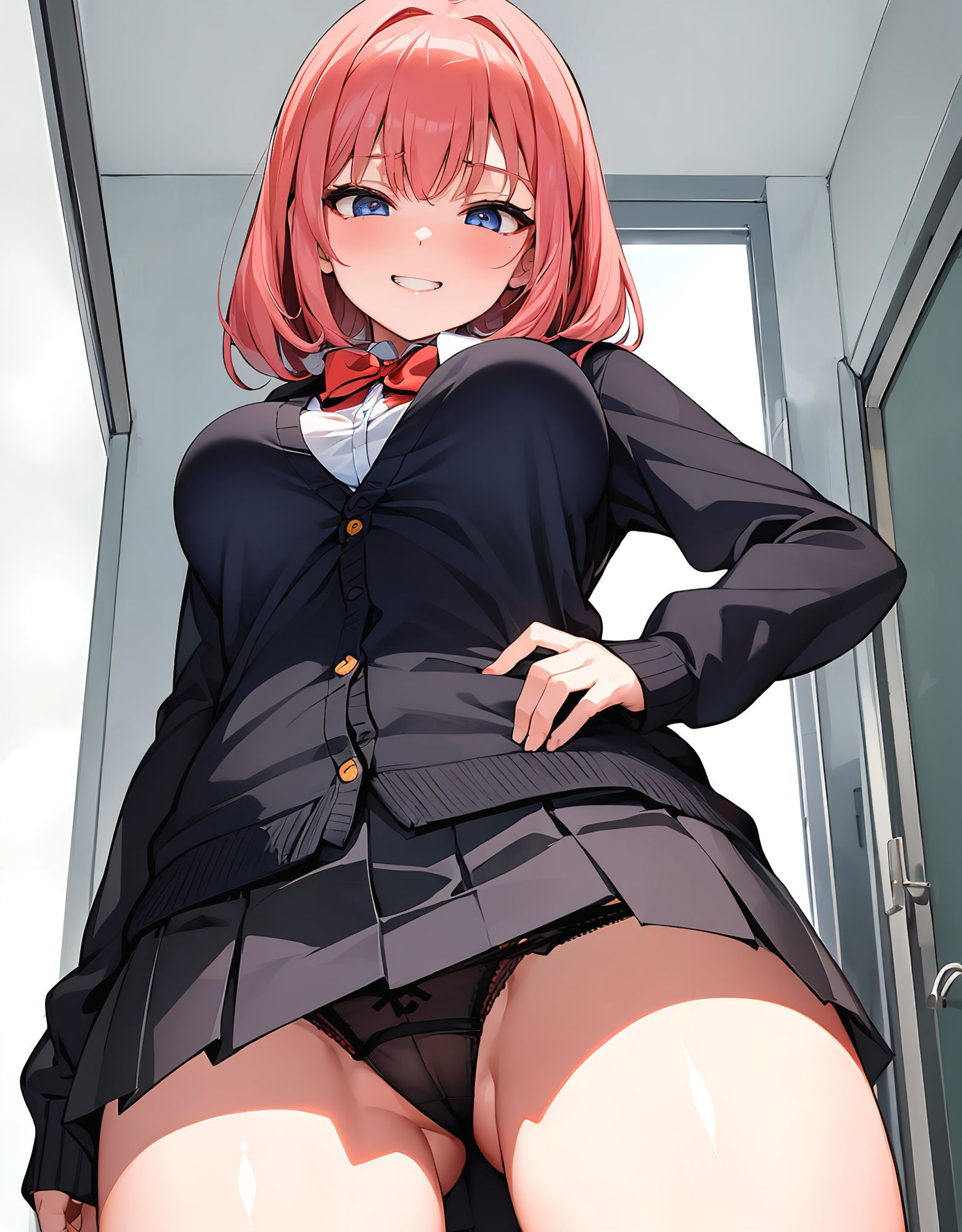 アヘイキ絶頂中出し騎乗位！！制服じゅ〜だい女子編 サンプル3ページ目