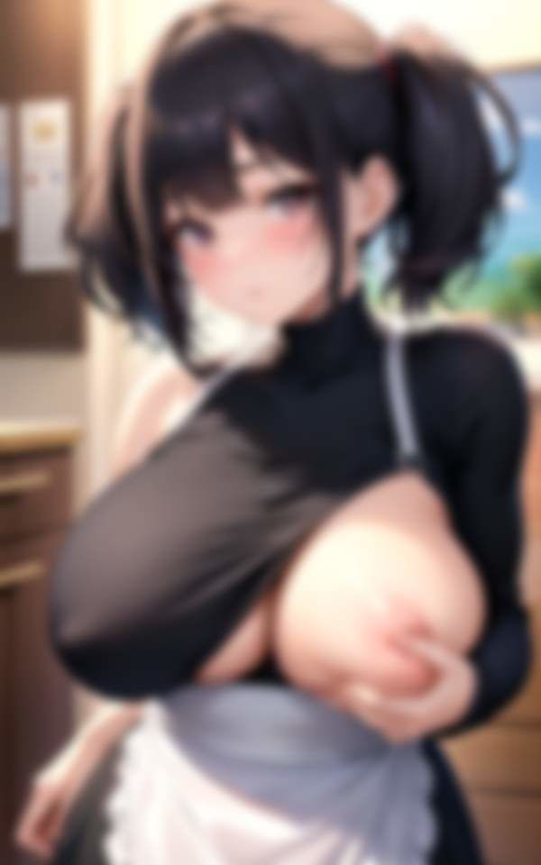 無愛想だけどいつでも揉ませてくれる爆乳メイドさん サンプル3ページ目