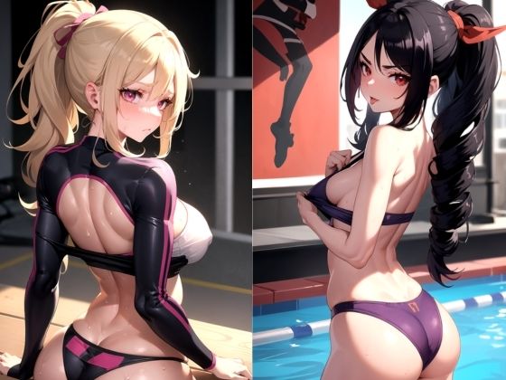制服、水着、ぶるま 大きなお尻のえちえち撮影会 サンプル6ページ目