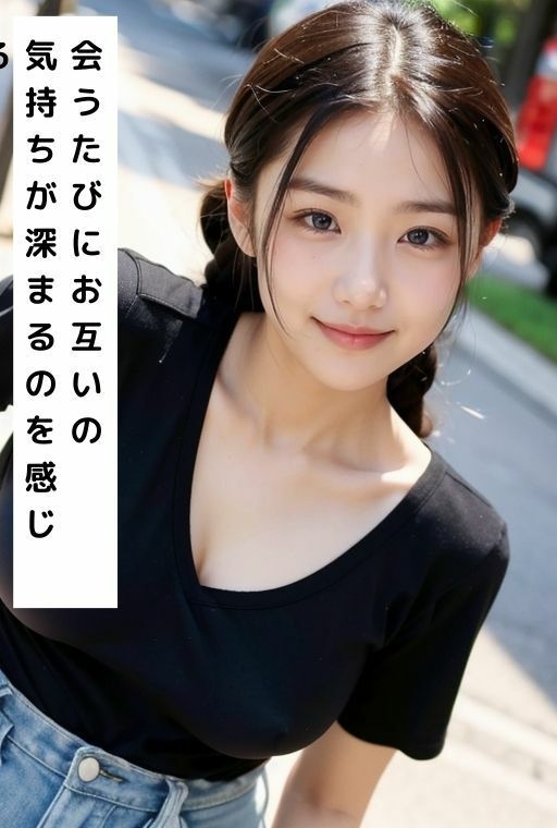 【露出狂】すぐに外でオッパイを出して慌てるボクを見て楽しむ彼女 サンプル2ページ目