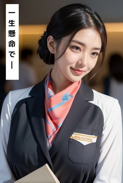 国際線で働くCAにお願いしたらエッチな姿を見せてくれた サンプル2ページ目