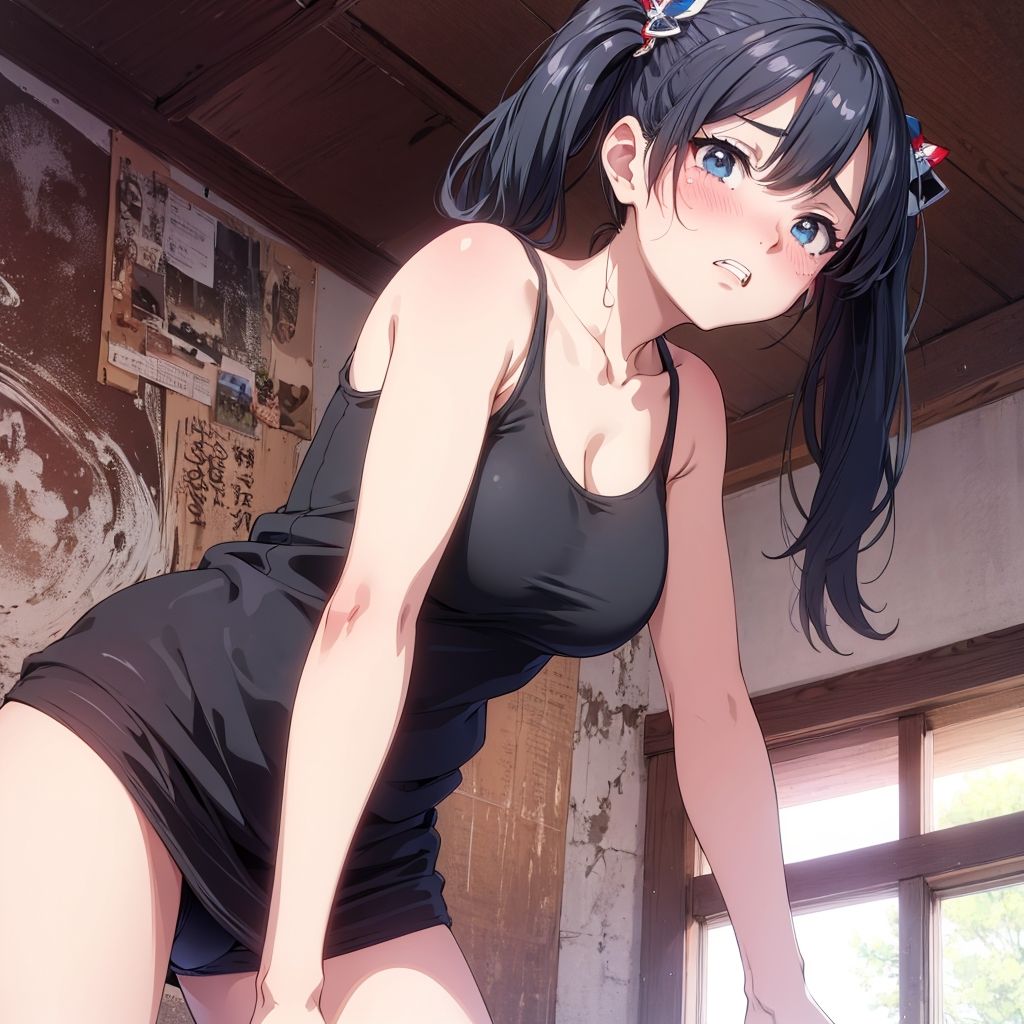 タンクトップちゃん サンプル1ページ目
