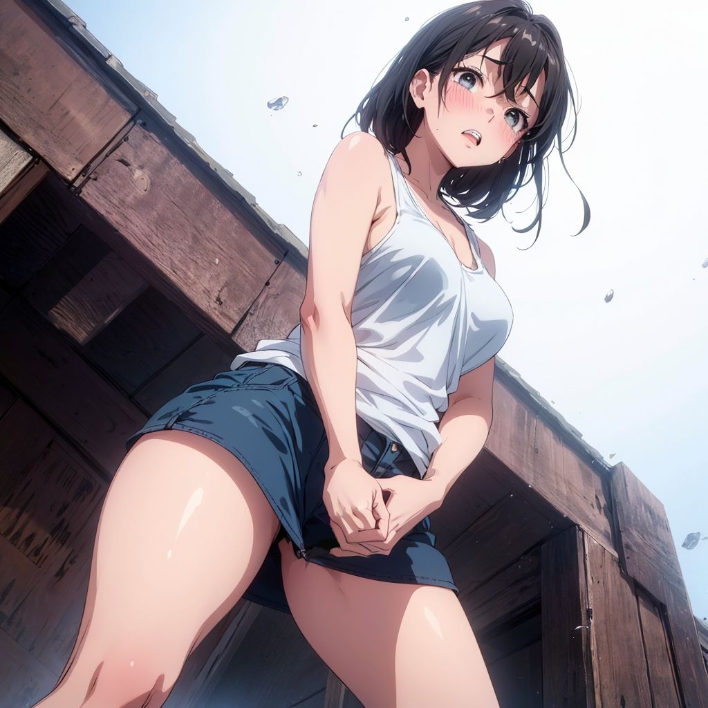 タンクトップちゃん サンプル3ページ目