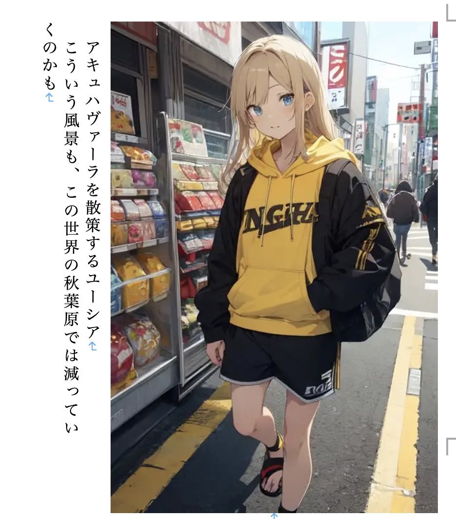 スガヲノ忍者 イラスト集2 美少年忍者ユーシア＆ゴールドスクリ―マー サンプル1ページ目