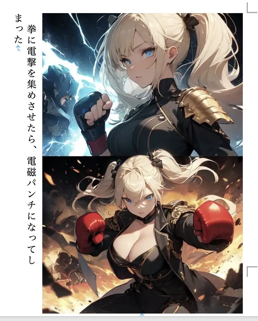 スガヲノ忍者 イラスト集2 美少年忍者ユーシア＆ゴールドスクリ―マー サンプル10ページ目