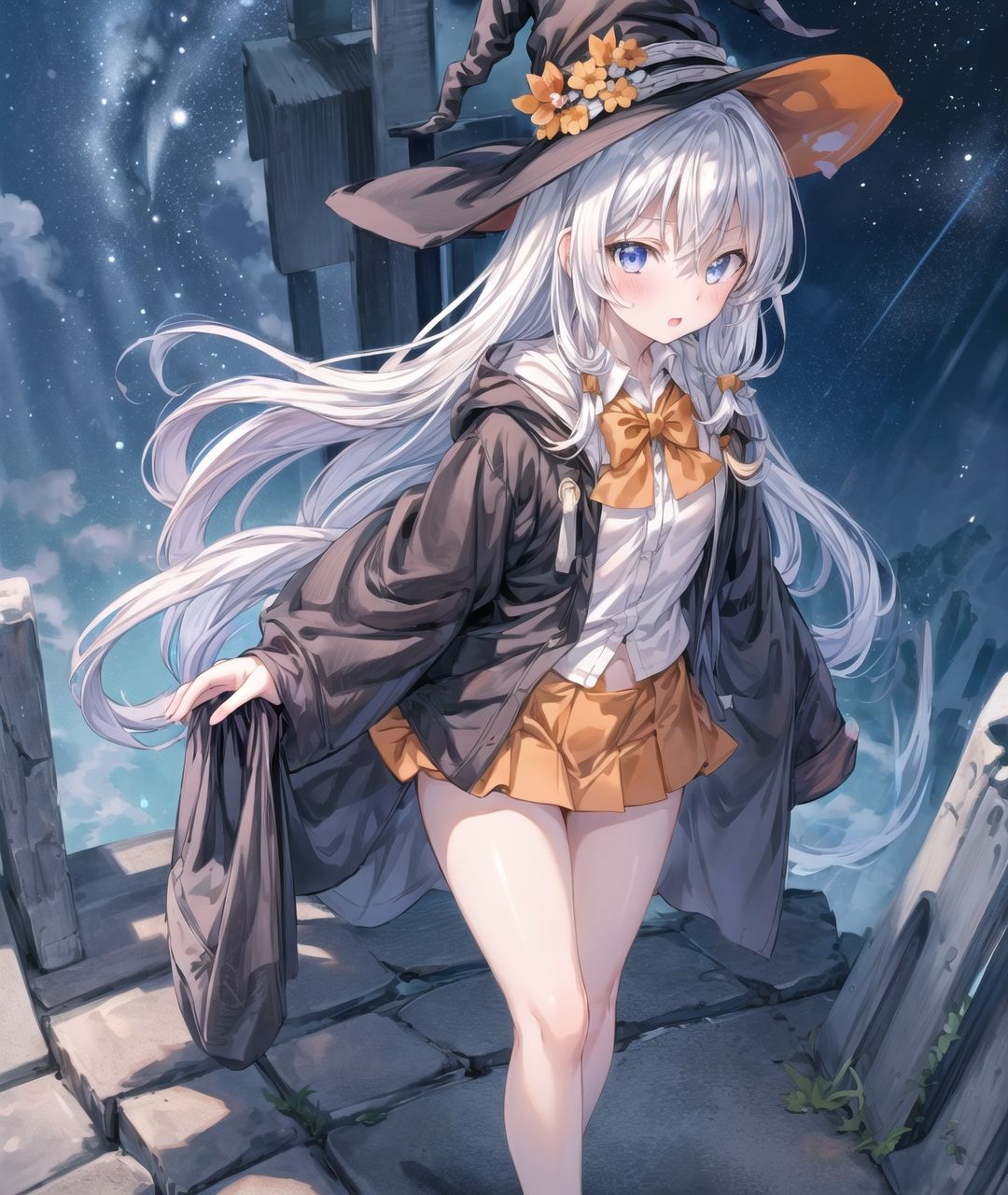 美少女たちのひととき・イレ〇ナ（魔女の旅々） サンプル1ページ目