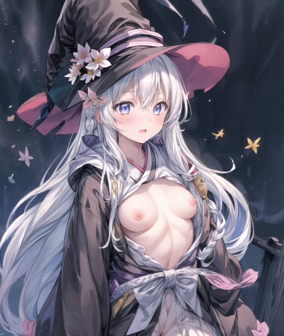 美少女たちのひととき・イレ〇ナ（魔女の旅々） サンプル2ページ目