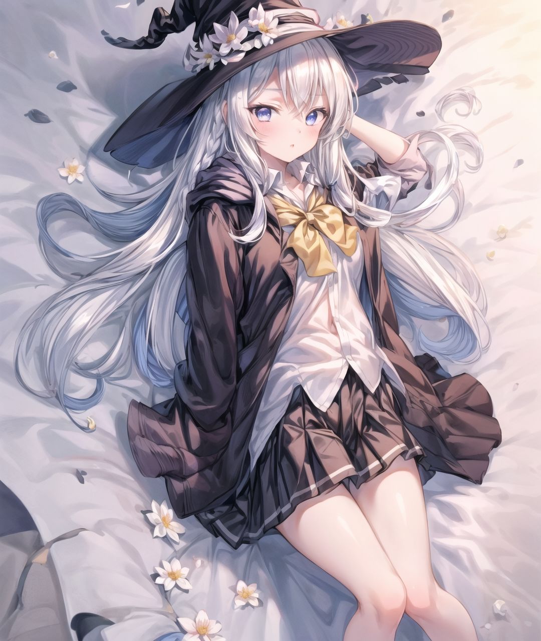 美少女たちのひととき・イレ〇ナ（魔女の旅々） サンプル3ページ目
