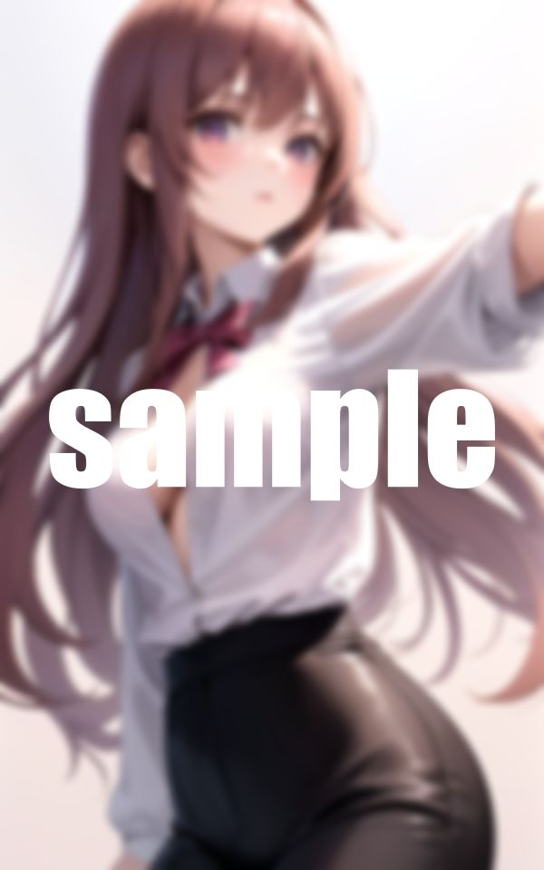 制服と爆乳と性春 サンプル8ページ目
