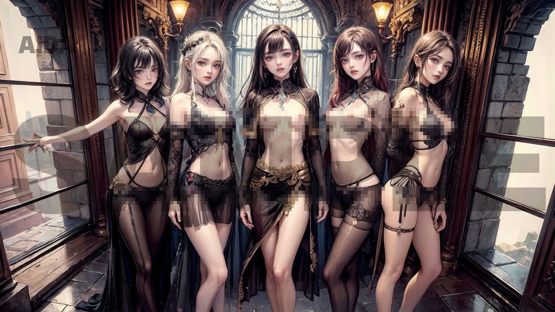 感動 AIアート美女写真集 vol 12 サンプル2ページ目