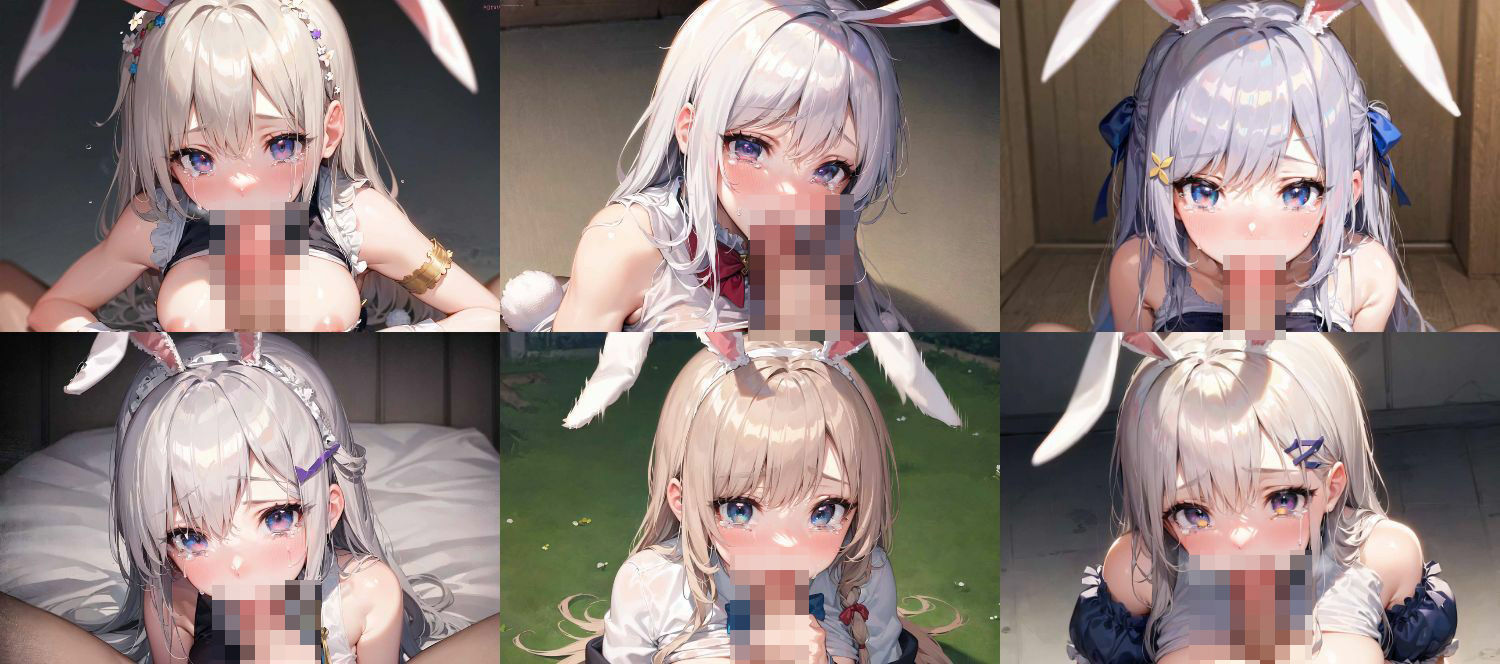 未○熟バニーガールにお仕置き調教SEX サンプル4ページ目