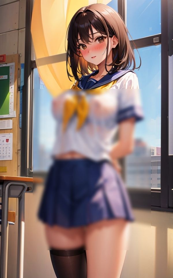 シャツだけで来ちゃった 〜みんないないから、今日だけだよ〜 サンプル1ページ目